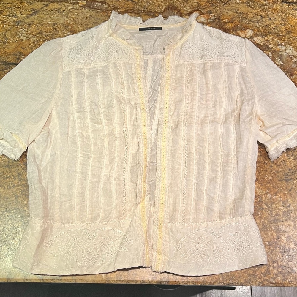 Vintage Elie Tahari Silk Top